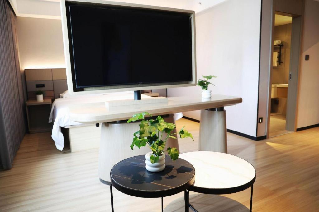 Greentree Inn Suzhou Industrial Zone Yangcheng Lake Weiting Mong Kok Express Hotel Luaran gambar