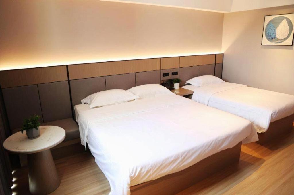 Greentree Inn Suzhou Industrial Zone Yangcheng Lake Weiting Mong Kok Express Hotel Luaran gambar