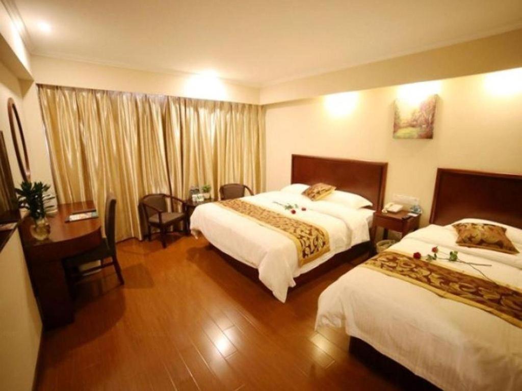Greentree Inn Suzhou Industrial Zone Yangcheng Lake Weiting Mong Kok Express Hotel Luaran gambar